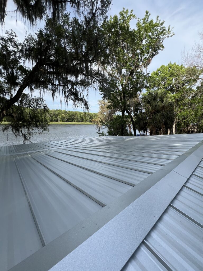 Standing Seam Metal in Cherry Valley example 1