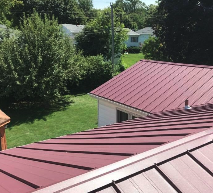 Standing Seam Metal in Cherry Valley example 2